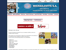 Tablet Screenshot of michailovits.com